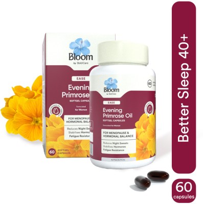 Bloom Evening Primrose Oil Softgel Capsules | 60 Softgel Capsules(60 Capsules)