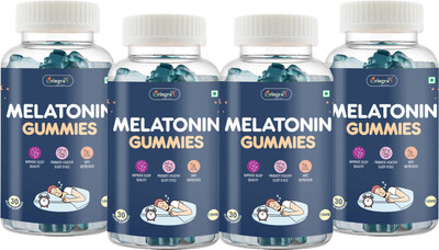 Vringra Melatonin 10mg Sleep Gummies-Fast Asleep-Instant Sleep-Sleep Aid-Sleep Gummies(4 x 30 No)