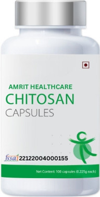 Amrit Healthcare Chitosan (100cap)(100 Capsules)