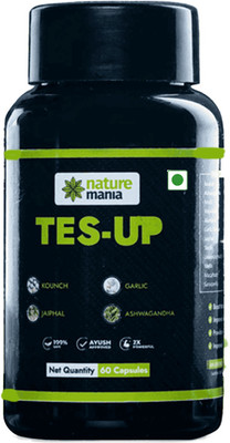 NATURE MANIA TES UP - Essential Nutrition for Strength and Vitality.(60 Capsules)