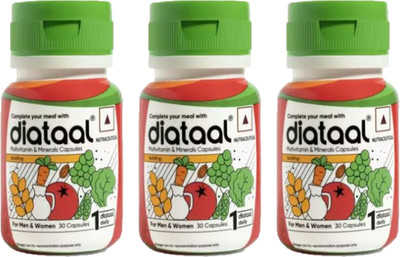Diataal Nutripop Multivitamin 30 Capsules ( Pack of 3 )(3 x 30 g)