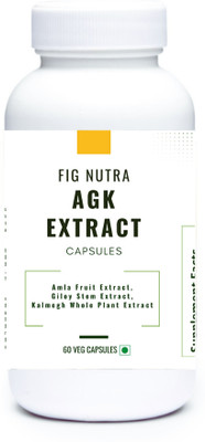 Founditgood FiG Nutra’s AGK Extract Capsules | Herbal Immune Support Supplement |(60 Capsules)