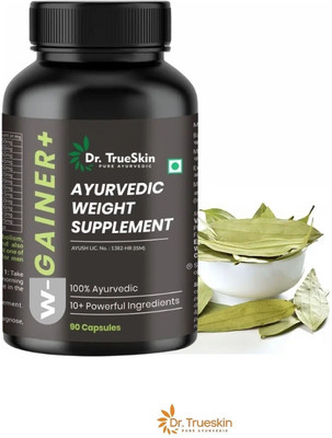 Dr. Trueskin W-Gainer+ Capsules Herbal Muscle Support Bulk(90 Capsules)