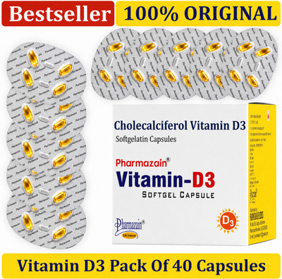 PHARMAZAIN Vitamin D3 Softgel 600 IU