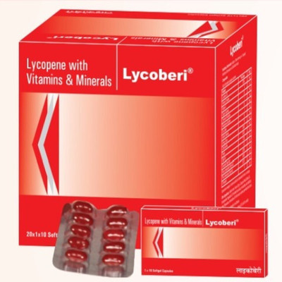 LYCOBERI Multivitamin Maxirich Capsule for Women & Men (Pack of 4) 40 Capsules(4 x 10 Capsules)