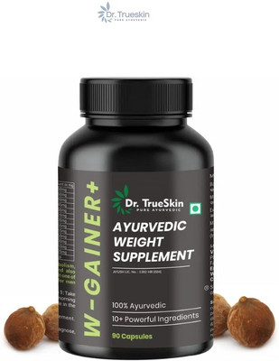Dr. Trueskin W-Gainer+ Capsules Herbal Stamina Nutrition More(90 Capsules)