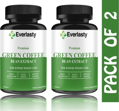 Everlasty Green Coffee Bean Extract Weight Loss Tablets (G203)(2 x 60 Tablets)