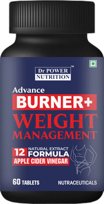 Dr Power Nutrition fast action FAT BURNER tablet Weight Loss Products Veg Safe 60(60 Tablets)