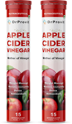 Dr.Provit Apple Cider Vinegar Effervescent(2 x 15 Tablets)
