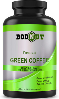 Bodnut Green Coffee Bean Extract Weight Loss Tablets (D109)(60 Tablets)