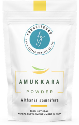 Founditgood Amukkara Powder -| Energy & Immune Support(200 g)
