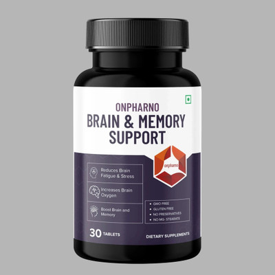 ONPHARNO Brain and Memory Support | For Improved Memory, Focus And Clarity(700 mg)