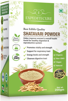 EXPEDITECURE Shatavari Powder, Satavari churna, Asparagus Root, Satawar for Men, Women(200 g)