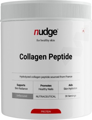 Nudge Hydrolyzed Collagen Peptide | Boosts Collagen Level & Skin Radiance(30 x 7 g)