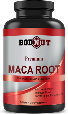 Bodnut Maca Root Tablets Enriched with Maca Root Extract (D115)(60 Tablets)