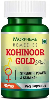 Morpheme Remedies Kohinoor Gold Plus Extract 500 mg(60 No)