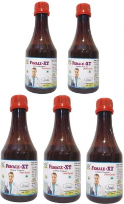 Naveenya Kaya Female-XT Syrup Combo 5 Pcs(5 x 200 ml)