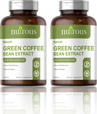 Nutrous Green Coffee Bean Extract Weight Loss Tablets (K250)(2 x 60 Tablets)