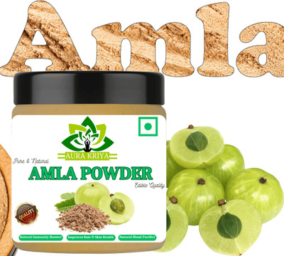 Aura Kriya Amla Powder Super Immune Booster | Rich Source of Vitamin C | Amla Powder(2 x 100 g)