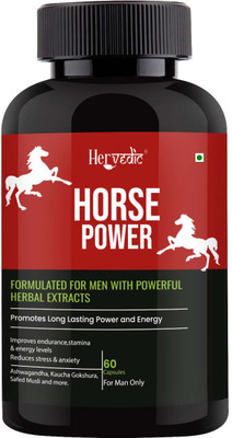 hervedic Horse Ultra Power Tablets Stamina Booster Extra Fire Capsules for Hours Men(60 Capsules)
