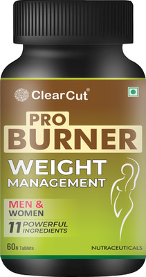 Clearcut FAT Burner Weight Loss Ayurvedic Tablet Veg & Safe 60(60 Tablets)