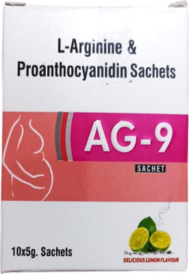 ELEMENT ONE AG 9 L-Arginine with Proanthocyanidin Nitric Oxide Booster for Men & Women(10 No)