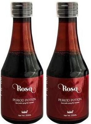 jk farms Roza period potion syrup 200ml pack of 2(2 x 100 ml)