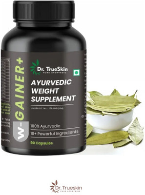 Dr. Trueskin W-Gainer+ Capsules Herbal Stamina Nutrition Bulk(90 Capsules)