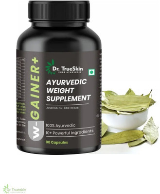Dr. Trueskin W-Gainer+ Capsules Herbal Lean Body Support Bulk(90 Capsules)