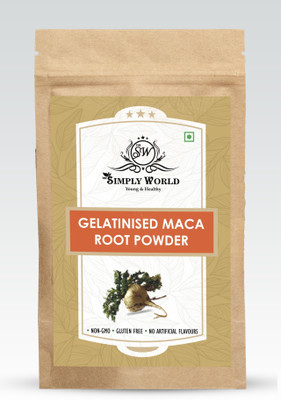 THE SIMPLY WORLD GELATINISED MACA ROOT POWDER(3 x 100 g)
