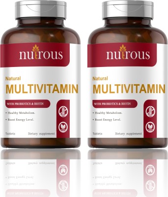 Nutrous The Real Vitamin Multivitamin Tablets (D261)(2 x 60 Tablets)