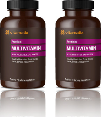 Vitamatix The Real Vitamin Multivitamin Tablets (H261)(2 x 60 Tablets)