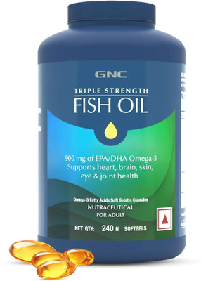 GNC Triple Strength Fish Oil(240 No)