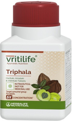 Herbalife Nutrition vritilife Triphala haritaki, Amlaki & Vibhitaki Tablet(60 Tablets)