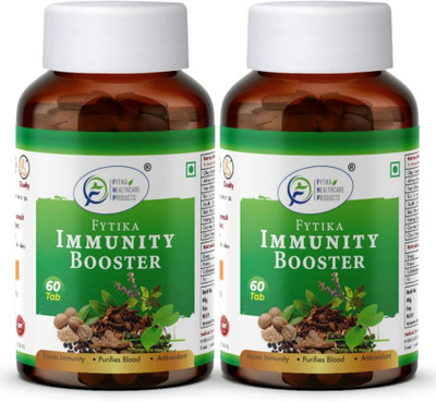 FYTIKA Immunity Booster Tablet for Adults Natural Supplement to boost Immunity(120 Tab)(2 x 60 Tablets)