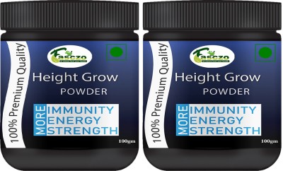 Fasczo Grow Height Powder /Improves Height Muscles After 18, Men Women, Height Growth(2 x 100 g)