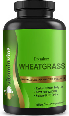 Vitaminvine Wheatgrass 800 mg Tablets (D135)(60 Tablets)