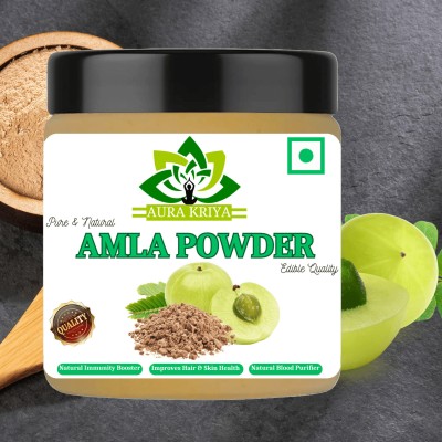 Aura Kriya Organic Amla Powder | Ayurvedic Support for Healthy Skin & Hair | Amla Powder(3 x 100 g)