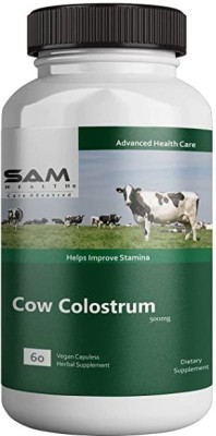 Sam Health Cow Colostrum, 60 Capsules(60 Capsules)