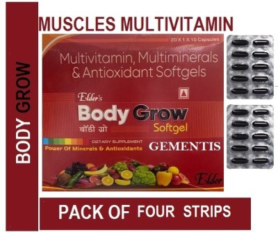 gementis PHARMA MULTIVITAMIN CAPSULE FOR MEN AND WOMEN (4*10CAPS)(4 x 10 Capsules)