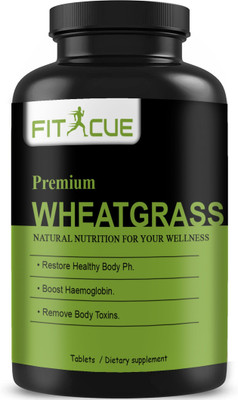 Fitcue Wheatgrass 800 mg Tablets (S182)(90 Tablets)