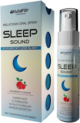 WALPAR New Sound Sleep Melatonin Oral Spray - Effortless Sleep, Cranberry Flavor, 30ml(2 mg)