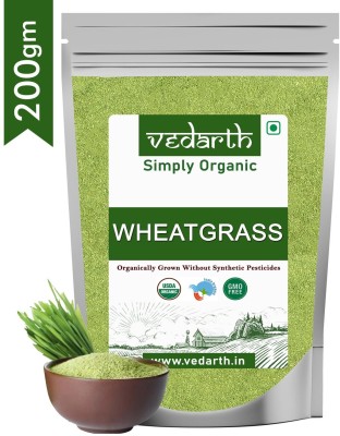 Vedarth Wheatgrass Powder | For Energy, Detox, Immunity Booster, Skin Health(200 g)