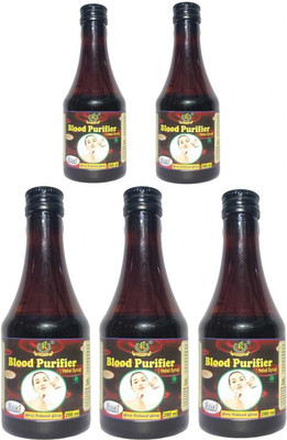 Naveenya Kaya New-Blood Purifier Syrup Combo 5 Pcs-NKH(5 x 200 ml)
