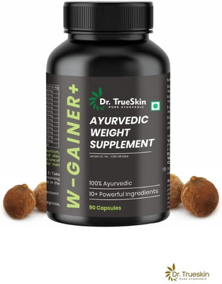Dr. Trueskin W-Gainer+ Capsules for Daily Herbal Strength(90 Capsules)