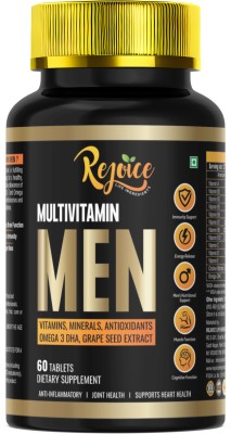 Rejoice Life Ingredients MEN Multivitamins 60 Tablets Dietary Supplement(60 Tablets)