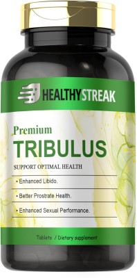 Healthy Streak Tribulus Terrestris Natural Testosterone Booster (Gokshura) (H128)(60 Tablets)