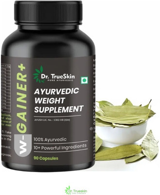 Dr. Trueskin W-Gainer+ Capsules for Power Packed Nutrition Bulk(90 Capsules)
