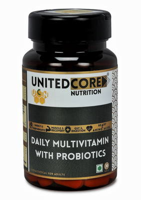 Unitedcore nutrition Daily Multivitamin with probiotics(30 Tablets)