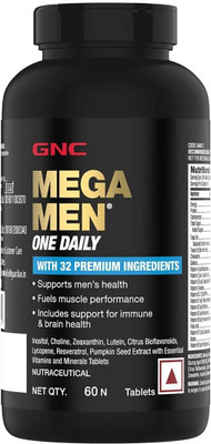 muscle scoop hub GNC Mega Men One Daily Multivitamin(60 Tablets)